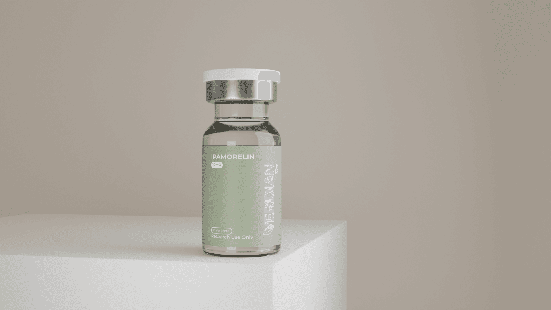 Lyophilized research vial · laboratory reference material