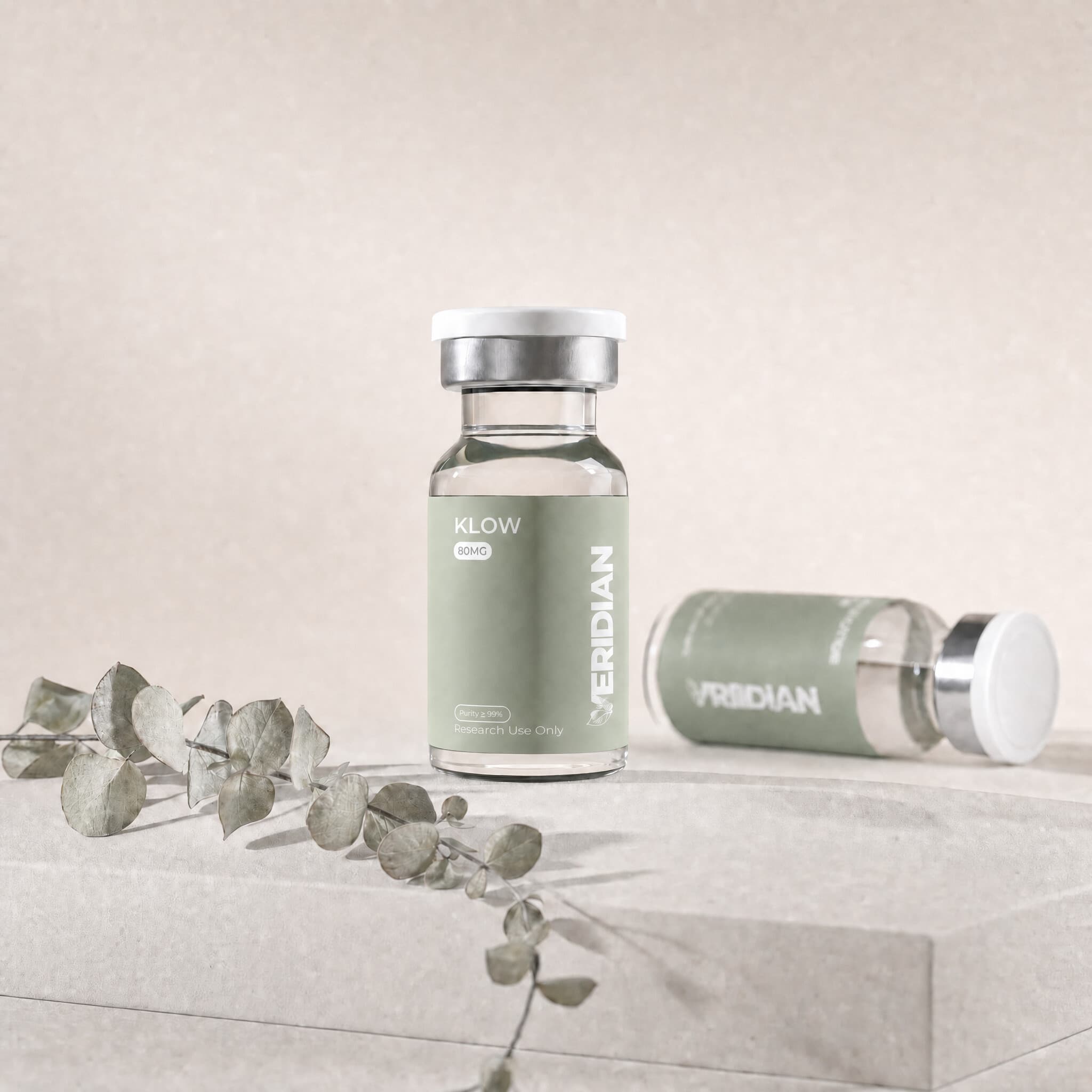 Lyophilized research vial · laboratory reference material
